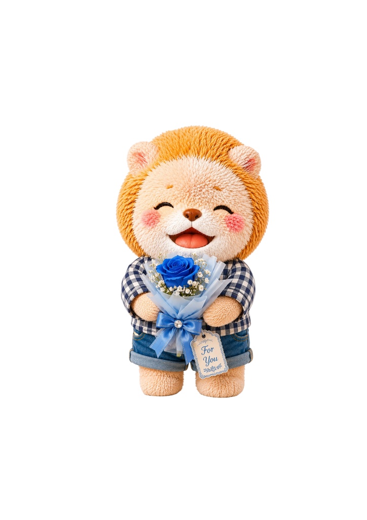【無料配布】花束を贈るどうぶつたちの塗り絵（見本付き）
