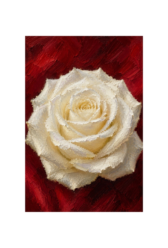 バラ🌹油絵風インテリアカード✨💕（7種）