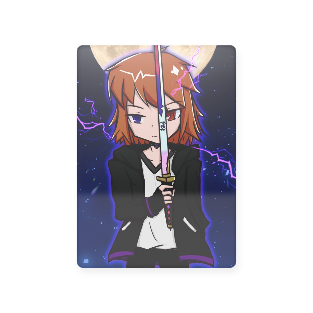 紫電さんトレカ(縦)