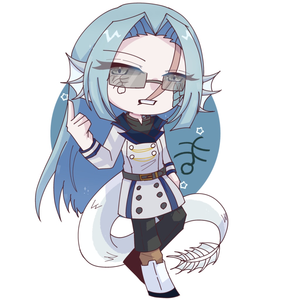 【ハイドラ】アクリルキーホルダー