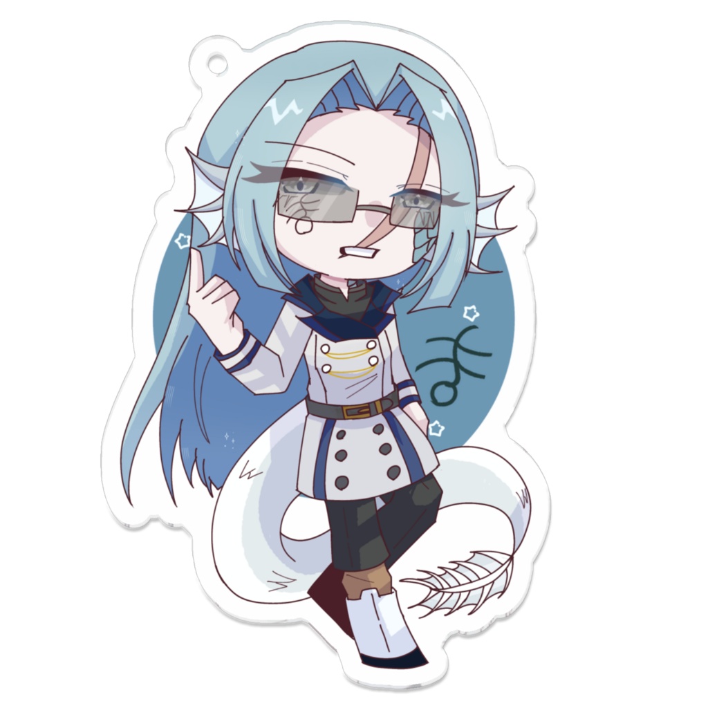 【ハイドラ】アクリルキーホルダー