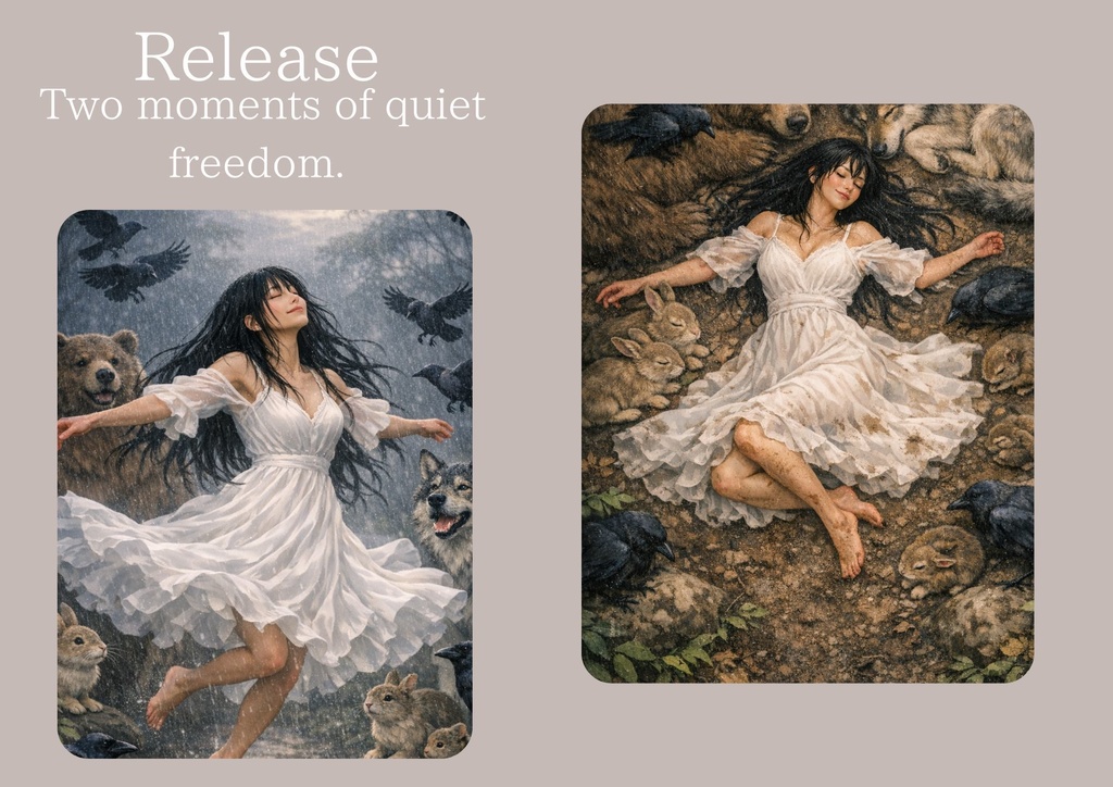 Release｜解放 – High‑Resolution Art Set (DL)