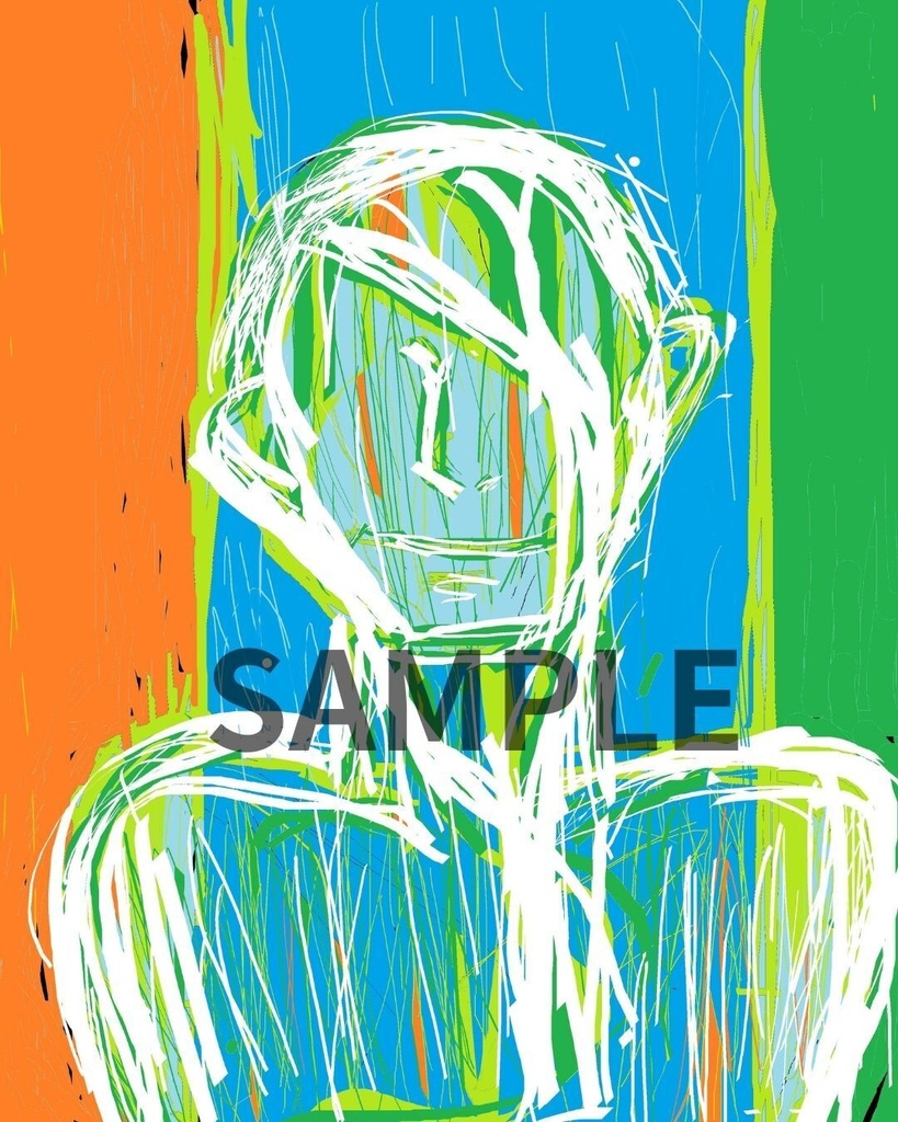 Beyond the Red - Fingertip Digital Art (4K PNG)【DL】
