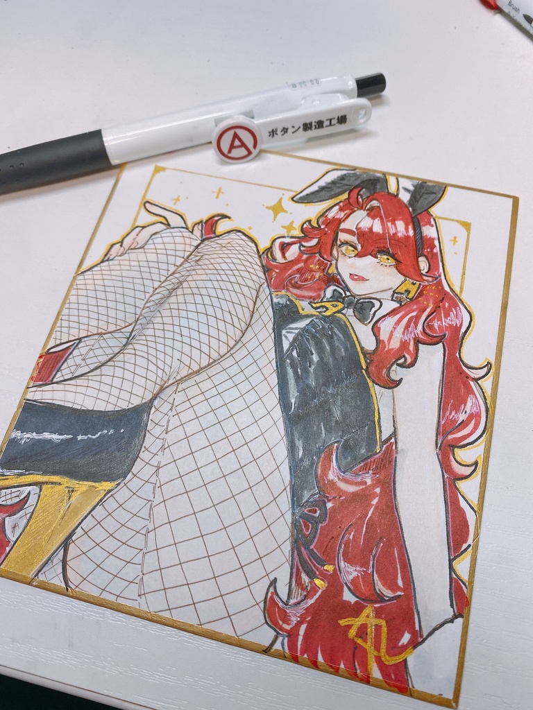 工場長ミニ色紙