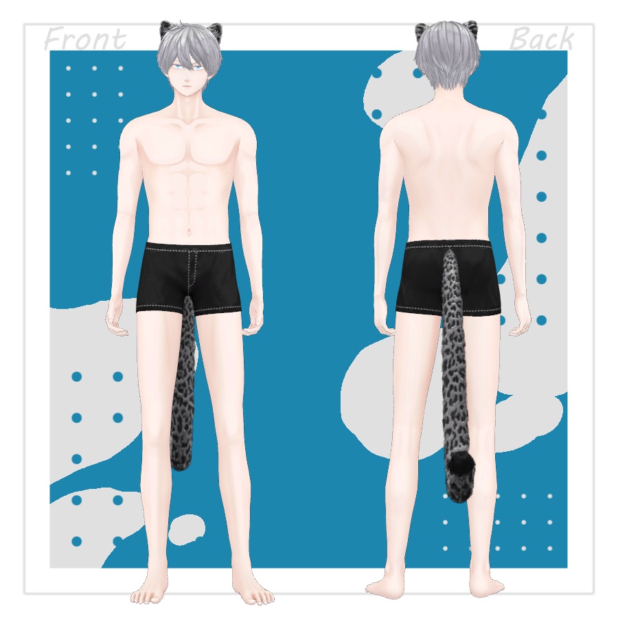 オリジナル3Dモデル「冬夜」