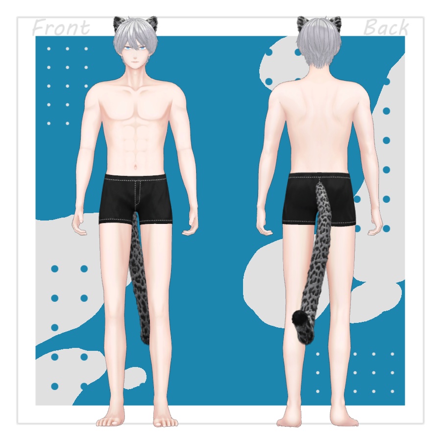 オリジナル3Dモデル「冬夜」