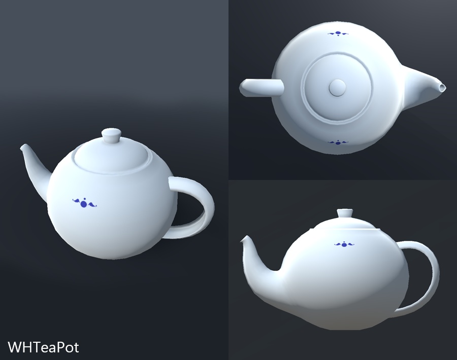 【無料】3Dモデル・ティーセット