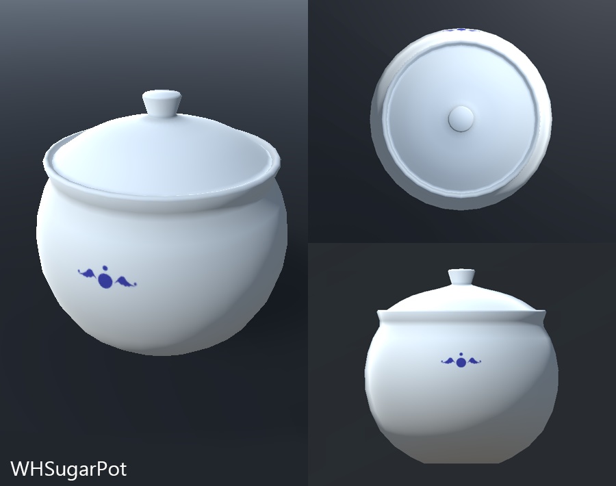 【無料】3Dモデル・ティーセット