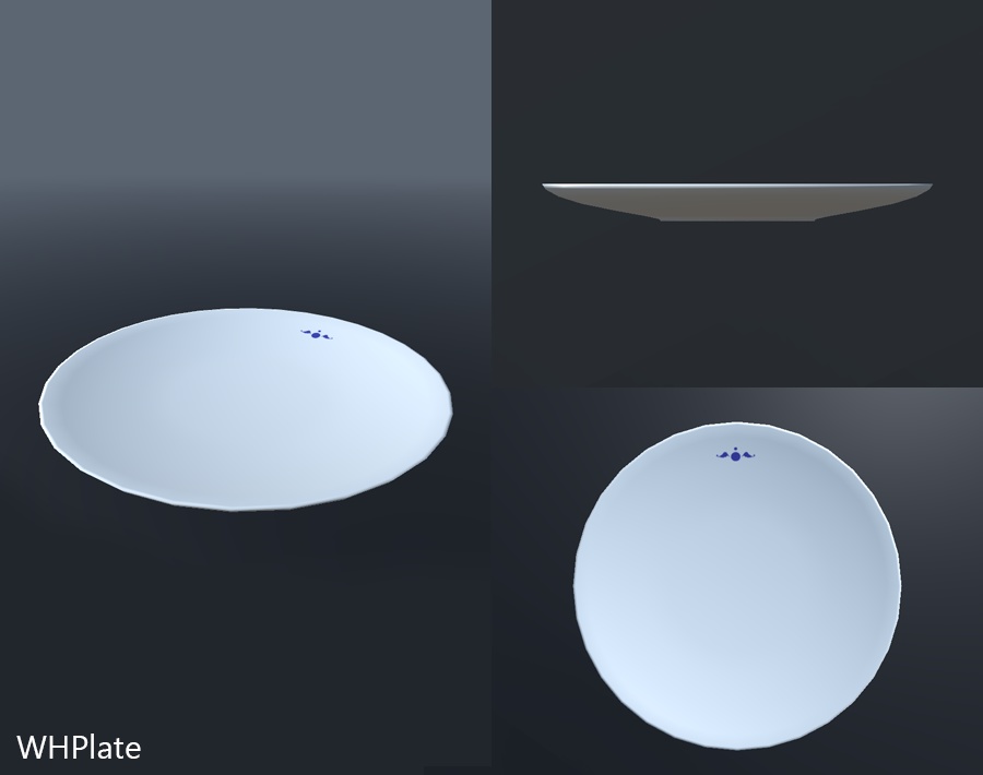 【無料】3Dモデル・ティーセット