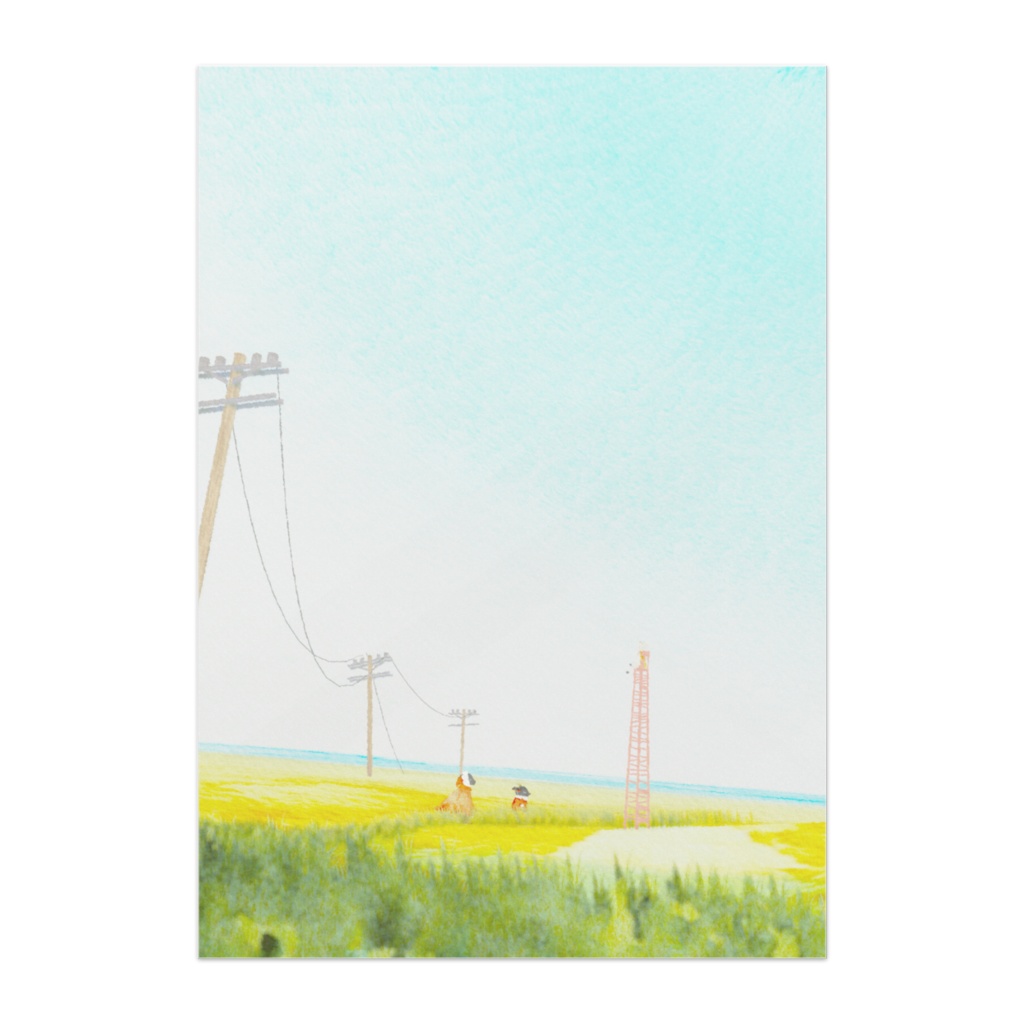 【B3～ポスター】いつかの草原