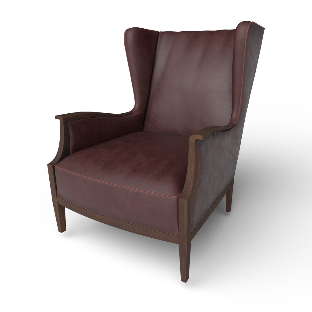 1930s Wingback Armchair