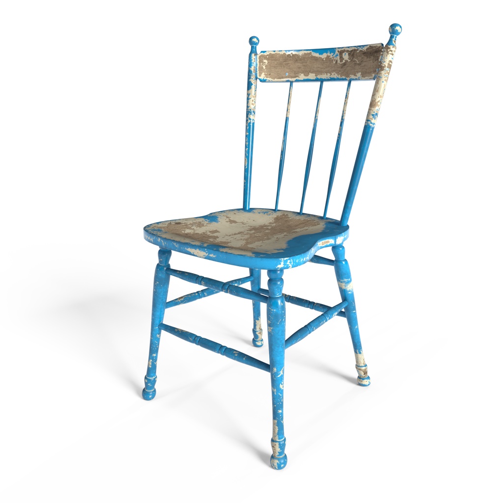 Wide Back Windsor Chair