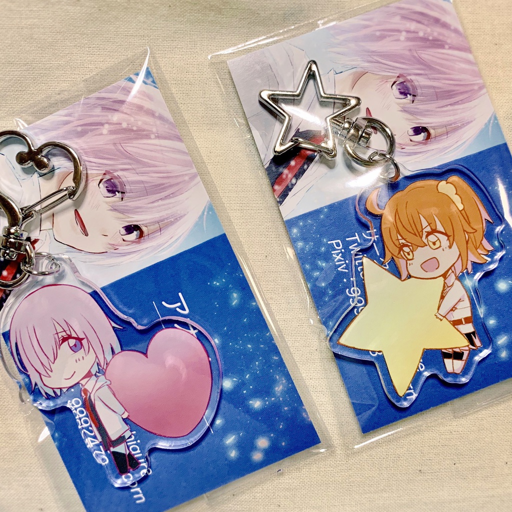 アクリルキーホルダー