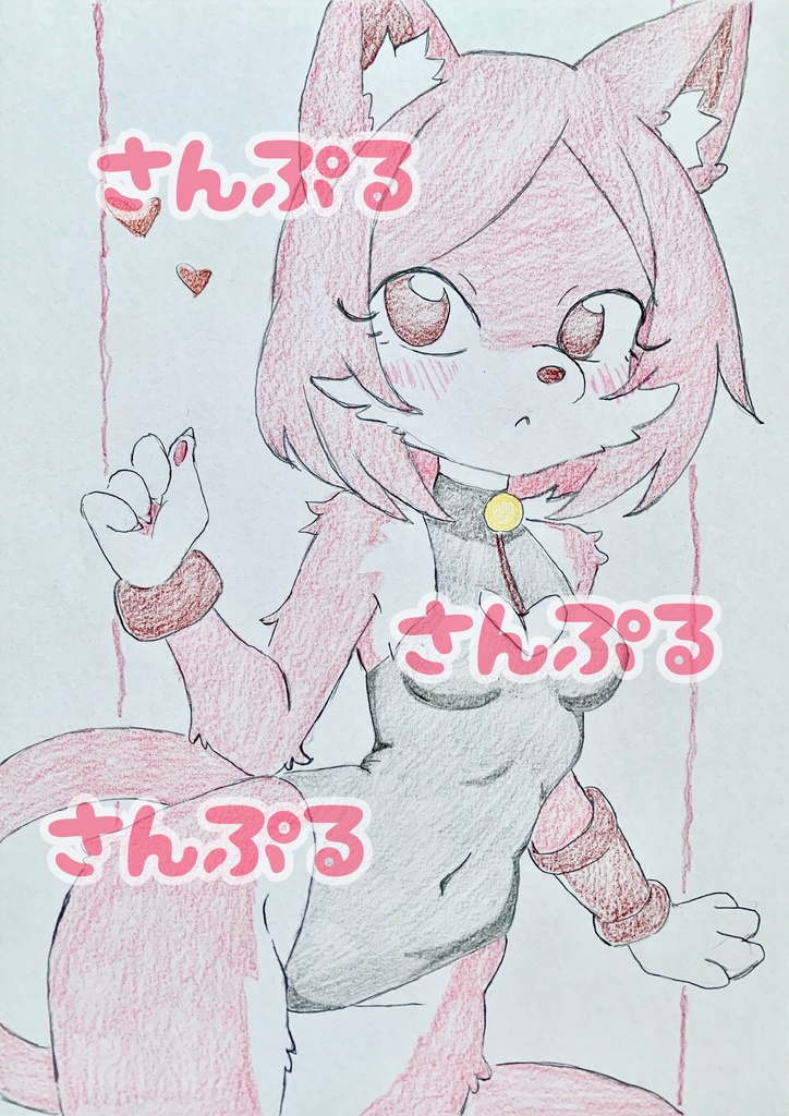 A5原画＊オリジナル＊アナログ 直筆イラスト 一点物 136