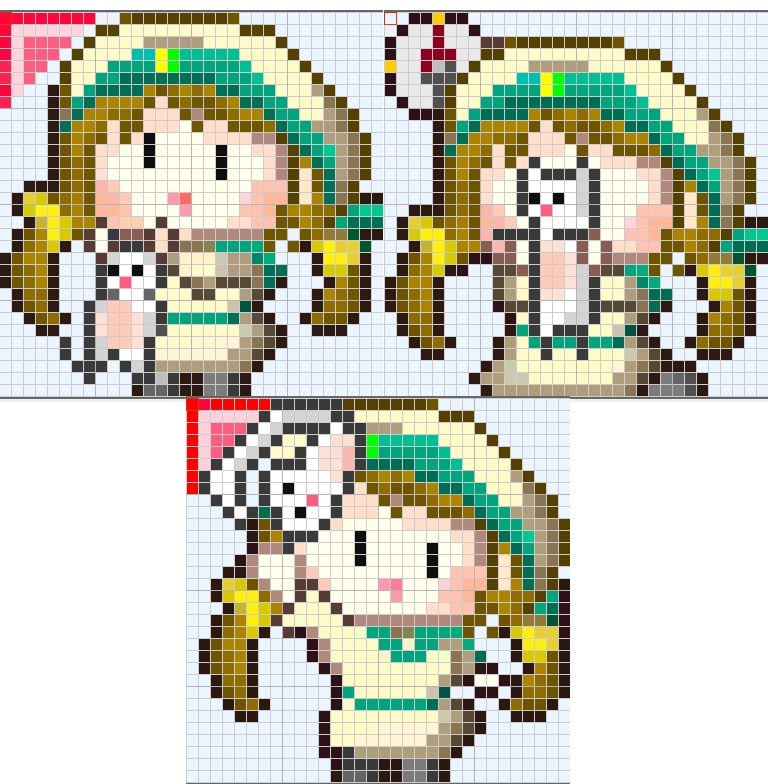 エラー娘（初代）マウスカーソル