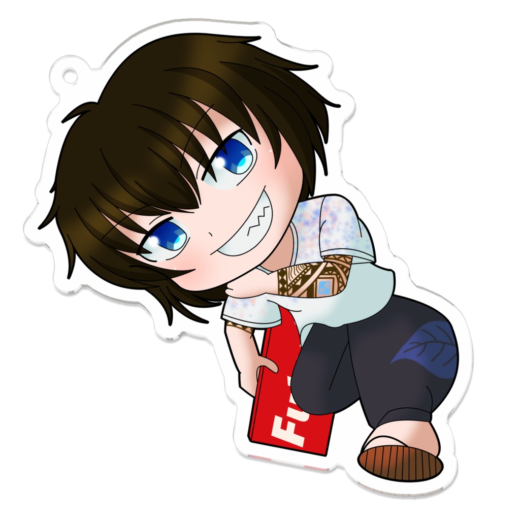 2人ノリ洞田貫りょうアクリルキーホルダー