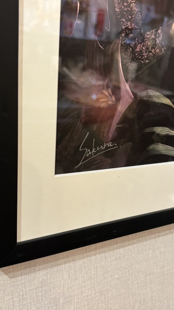 初個展『Ephemeral』展示作品 「黒百合」