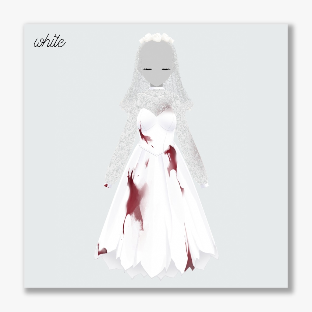 【VRoid】Halloween2021/Wedding