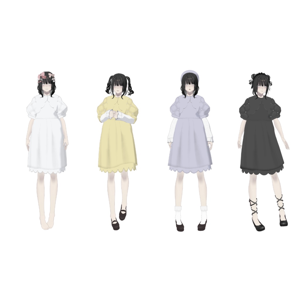 【VRoid】なりきり天使セット