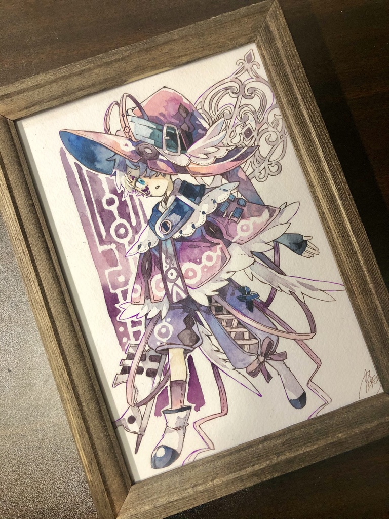 水彩原画 トロイメライ