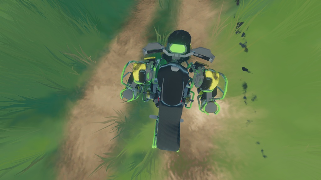 アウトドア特化型 オフロードバイくん