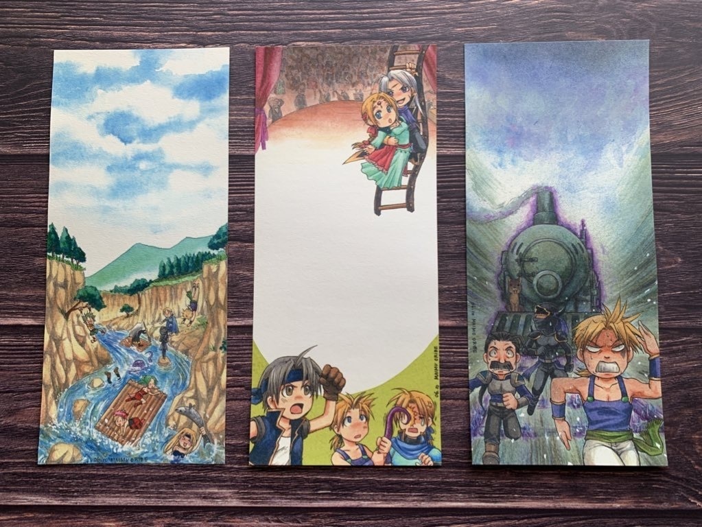 FF6⭐︎12種類の一筆便箋