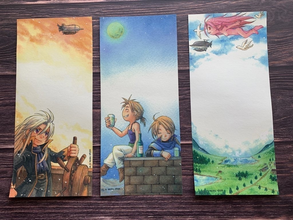 FF6⭐︎12種類の一筆便箋