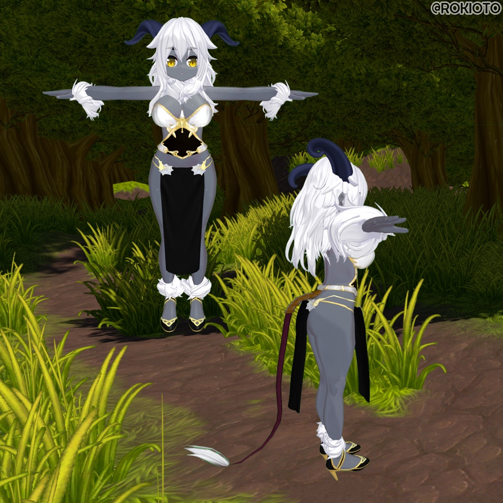 VRChat Satyr Musume サテュロス +18