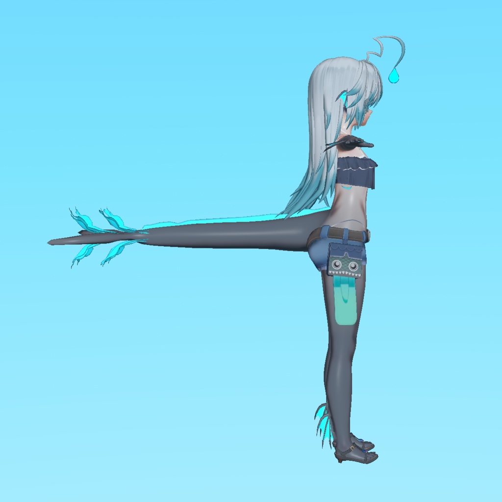 Angler Fish musume Meroi VRChat VRM