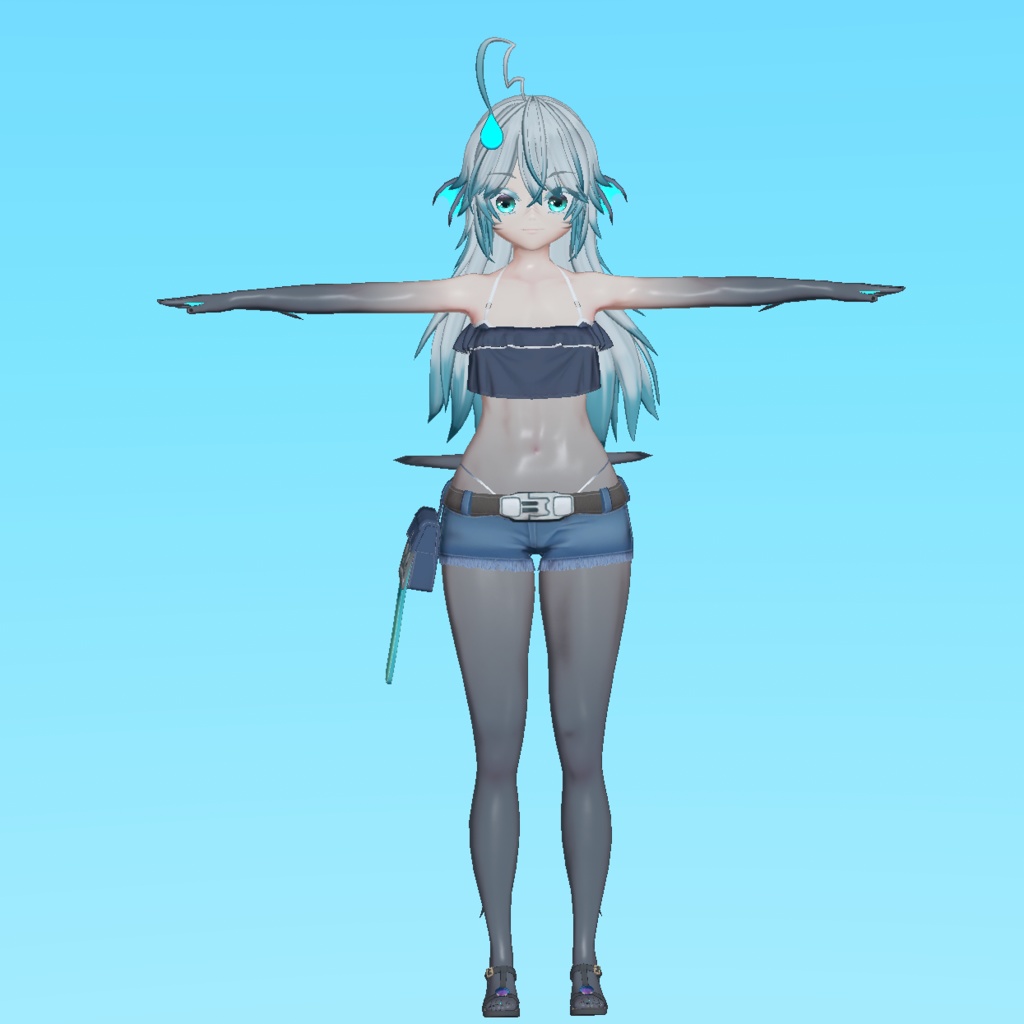 Angler Fish musume Meroi VRChat VRM