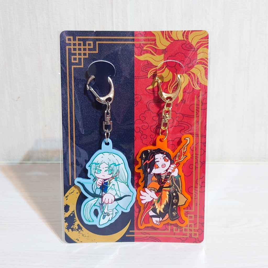 煦&杜若 ペアアクキー