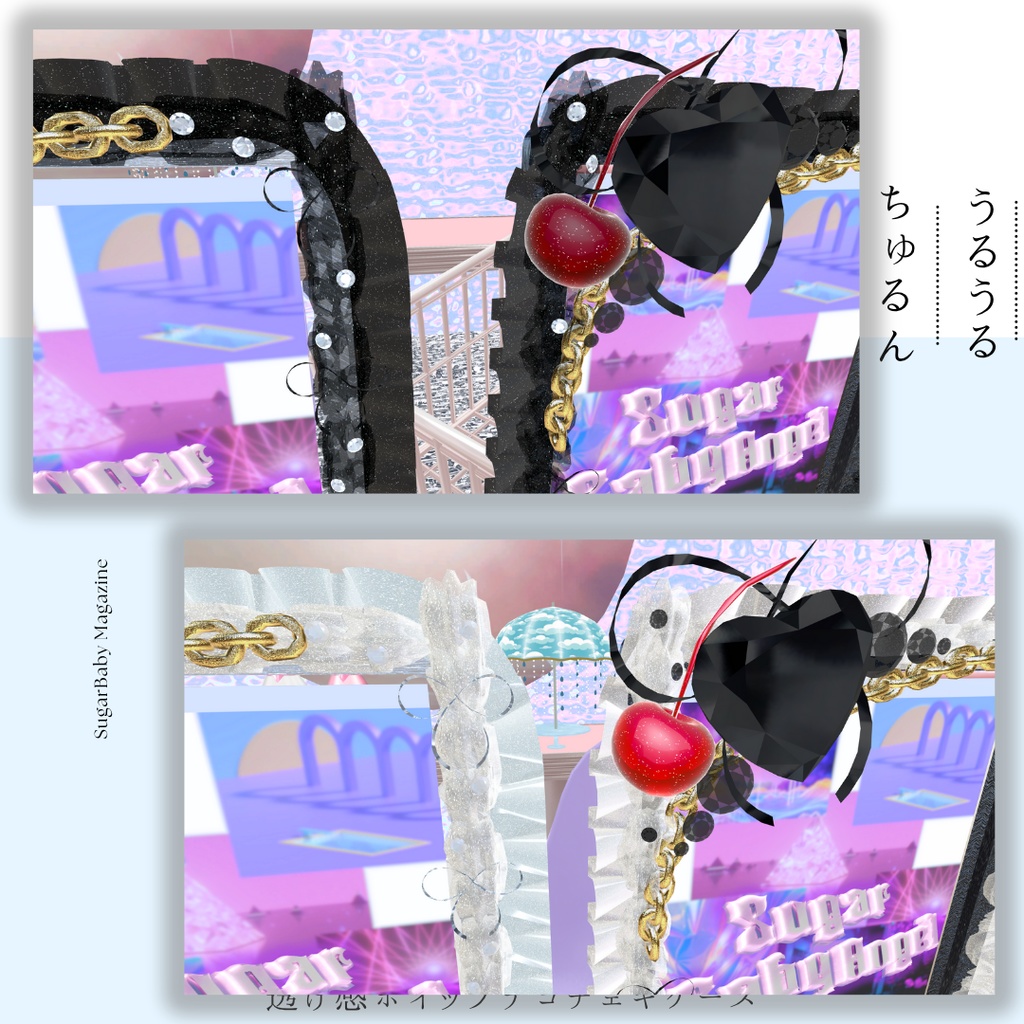 透け感ホイップデコチェキケース【MA対応】