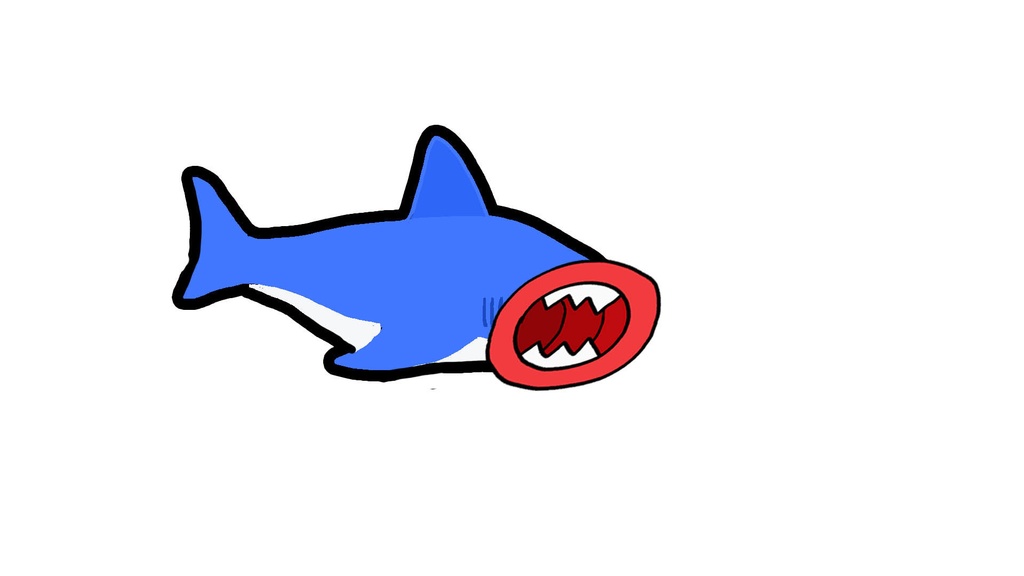 サメ　オープンタイプ（フリー）