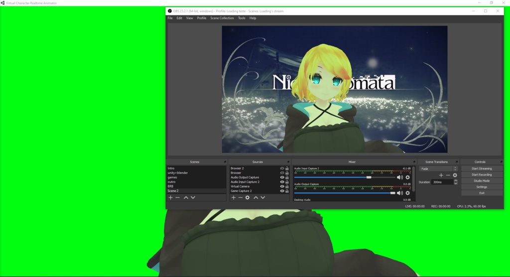 VCRA - Virtual Character Real-time Animator!
