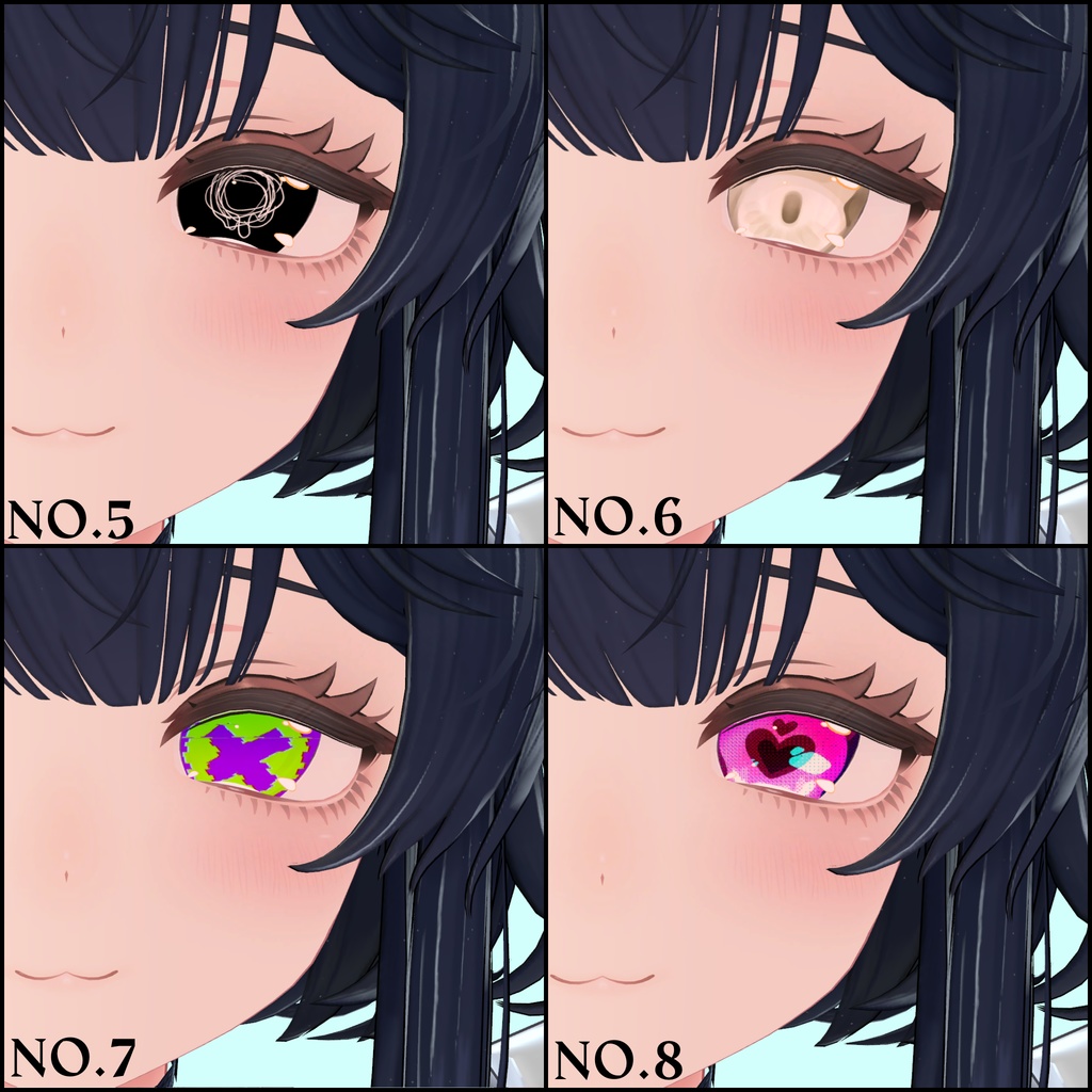 【リリースsale!50%OFF!】✧ルチカ - Luchika - 専用✧Eye texture【全10種】