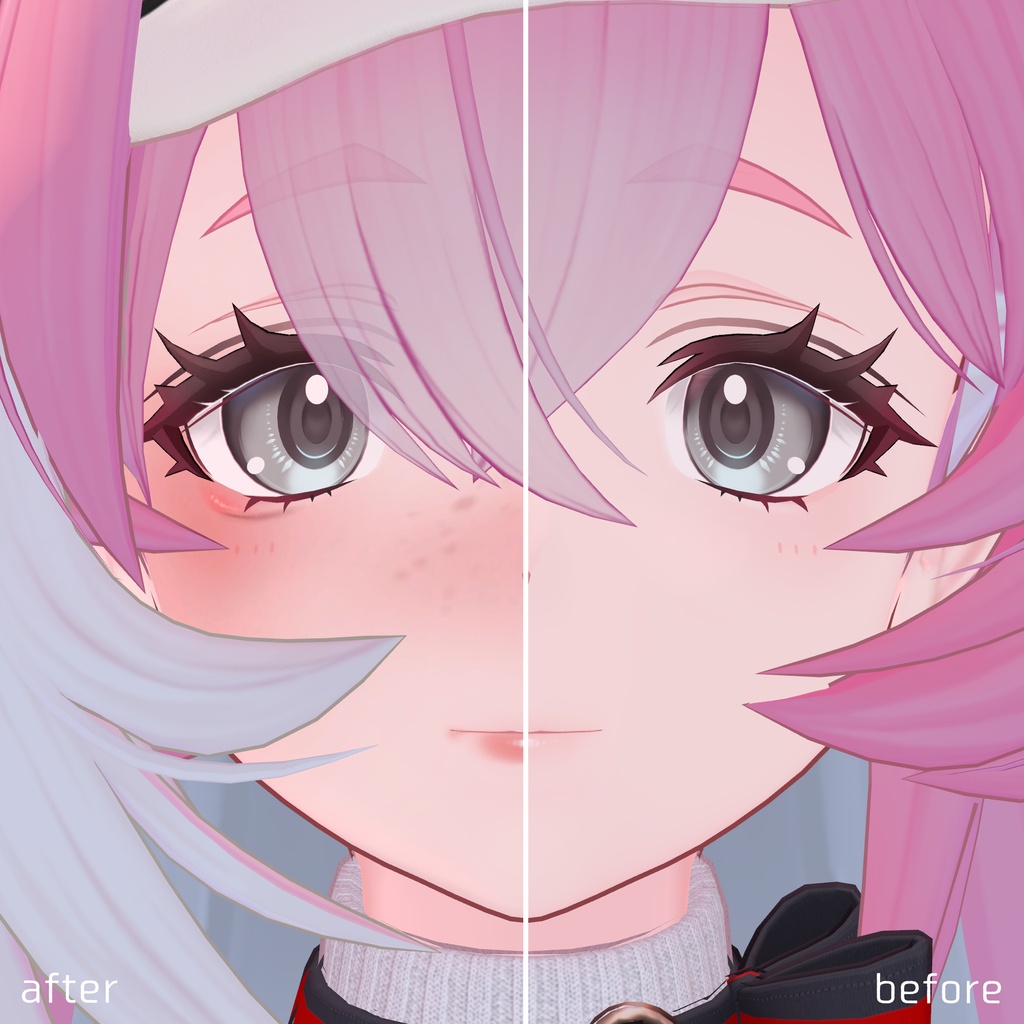 ✧コマネ - Komane -専用✧make texture【blush&Freckles】