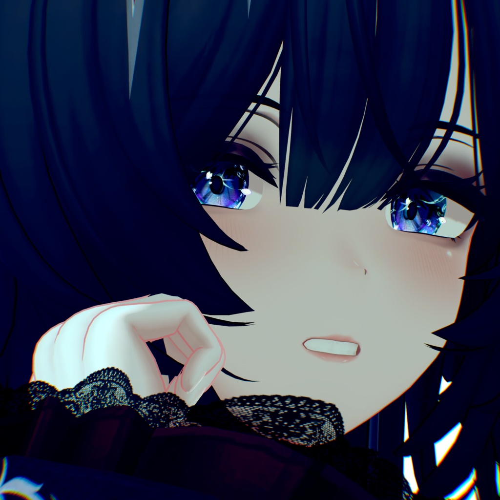 ✧複数アバター対応✧-Nocturne Bleu-【eye texture】