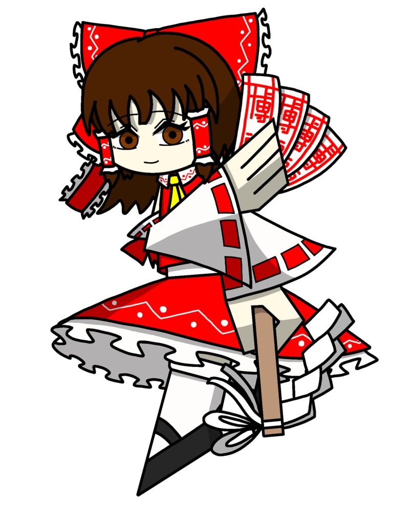 ステッカー:博麗霊夢