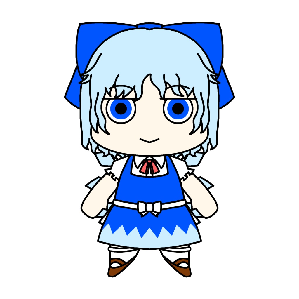 ちるのさんアクリルキーホルダー