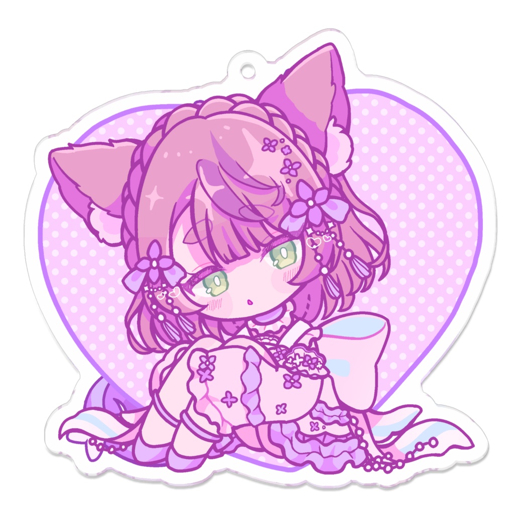 【雨宿つゆ2周年記念】アクリルキーホルダーA