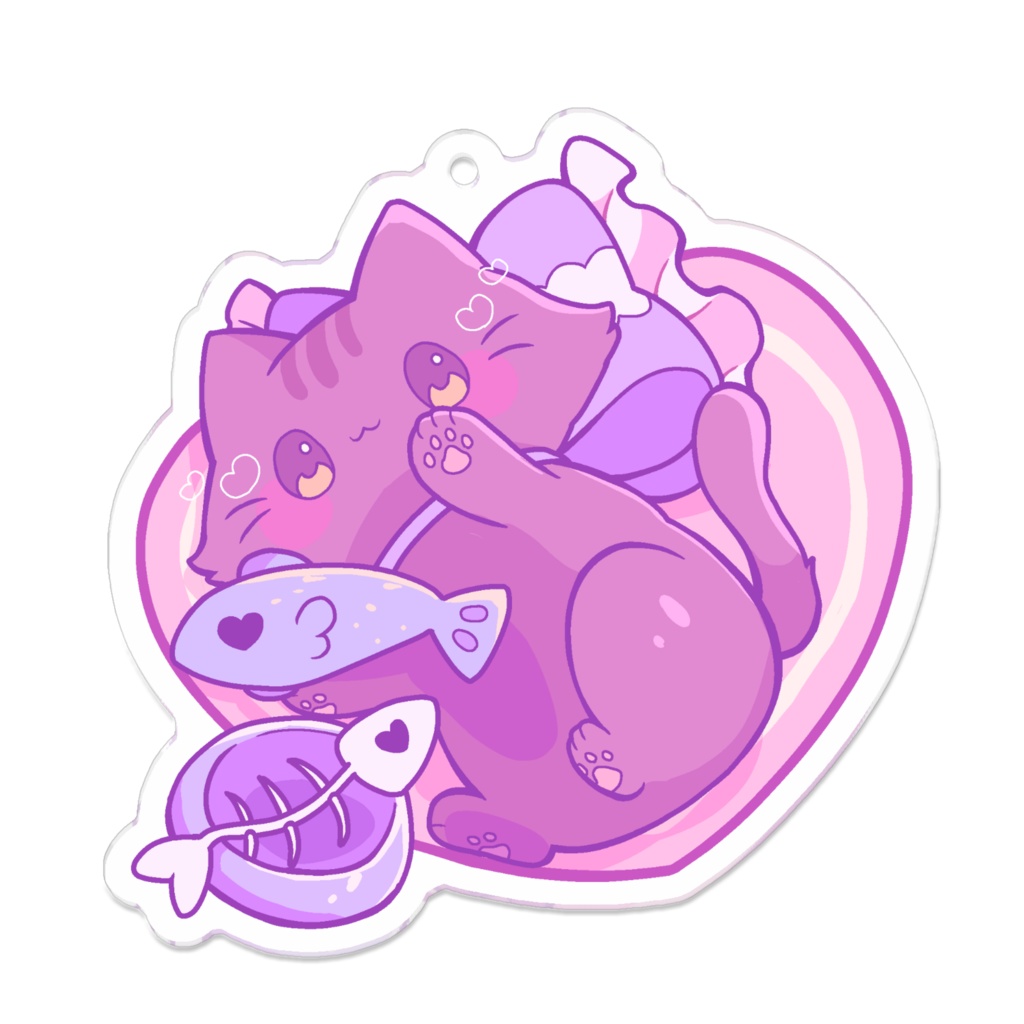 【雨宿つゆ2周年記念】アクリルキーホルダーB