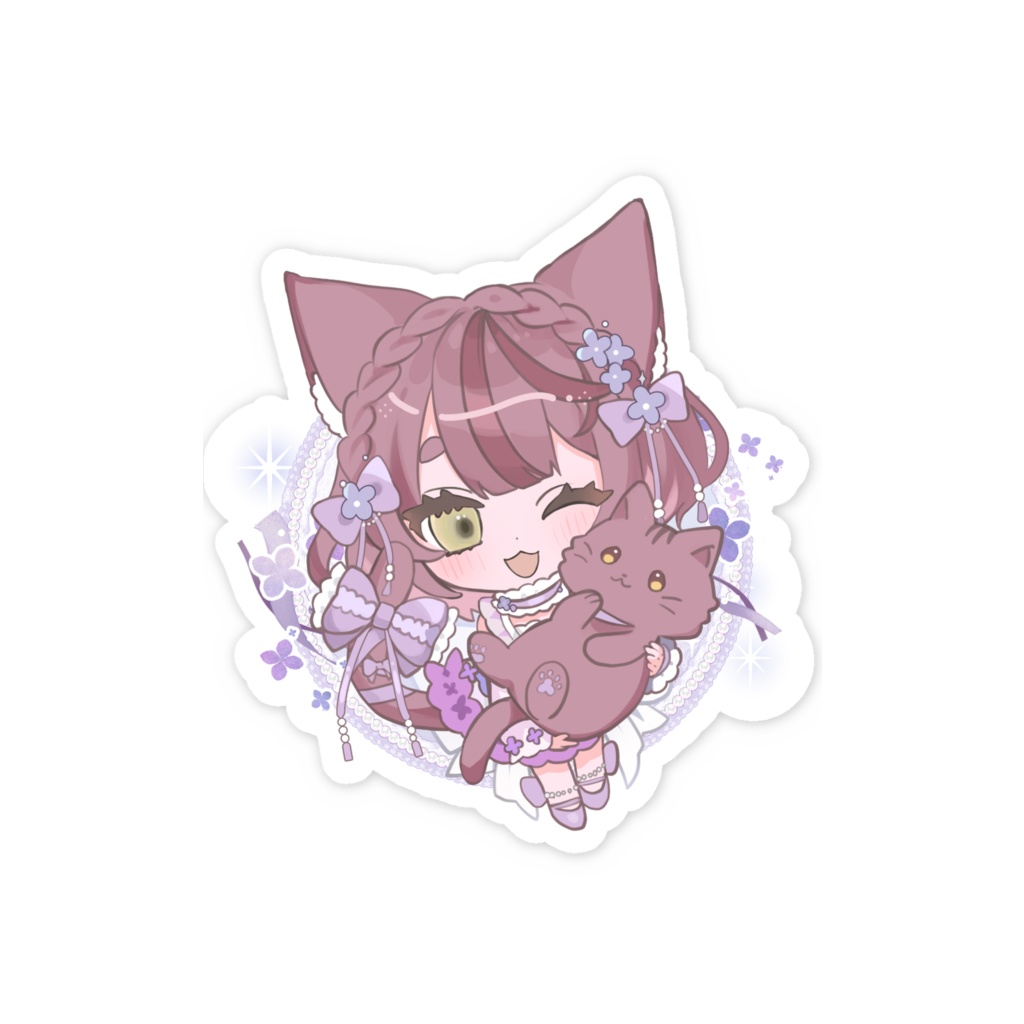 【雨宿つゆ2周年記念】ステッカーD