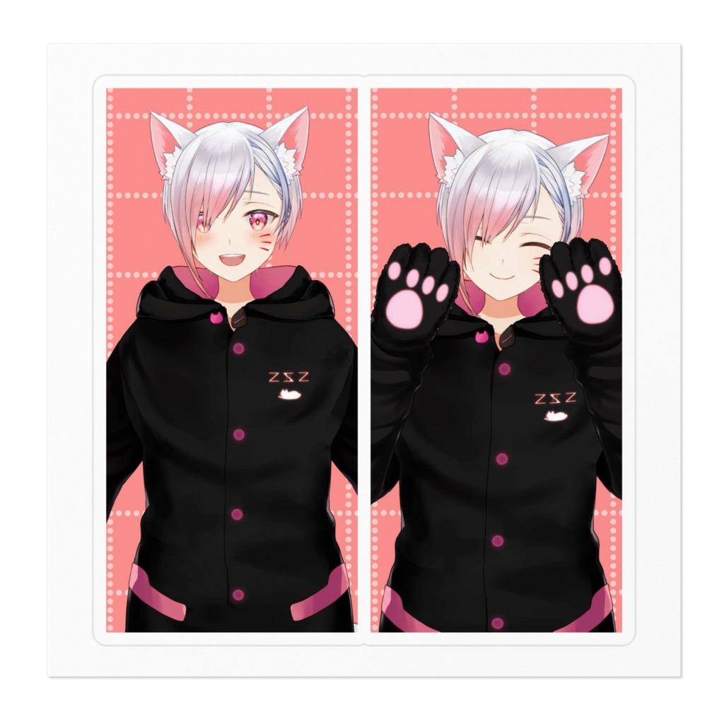 着る毛布衣装ステッカー!