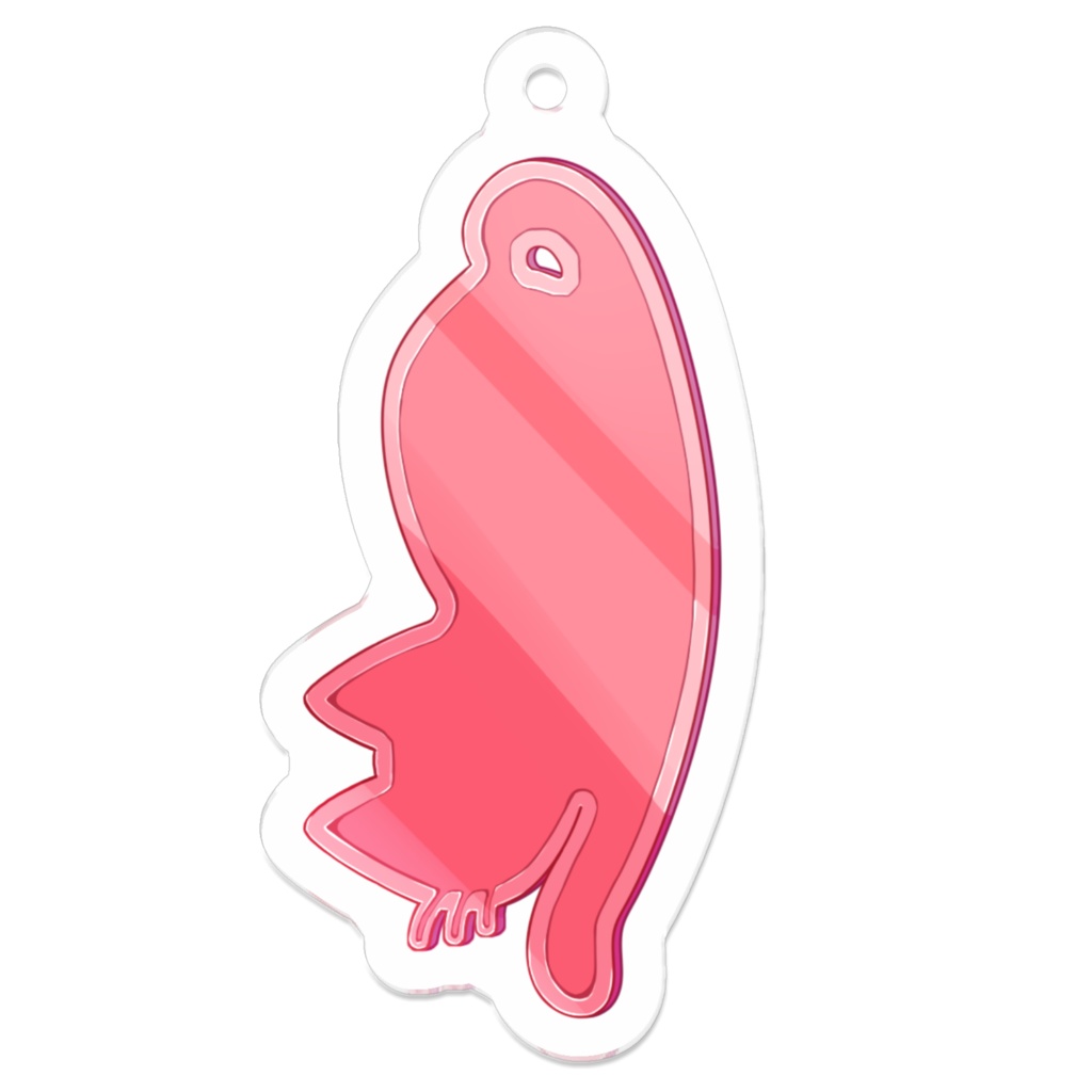 【アクリルキーホルダー】ファスナーチャーム