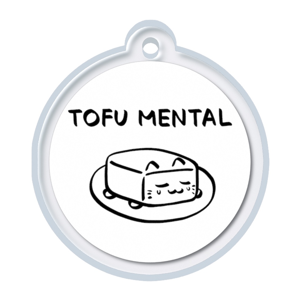 TOFU MENTAL CAT 《とうふメンタルねこ》めじるしチャーム