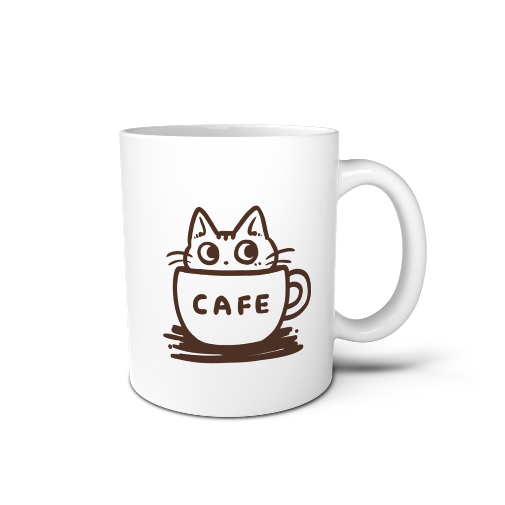 CAFEねこちゃん　マグカップ
