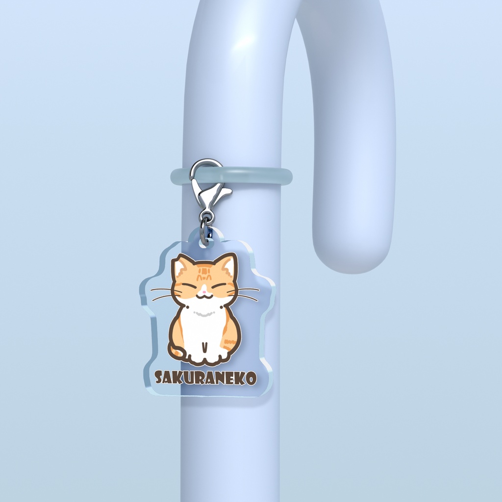 さくらねこちゃん　めじるしチャーム