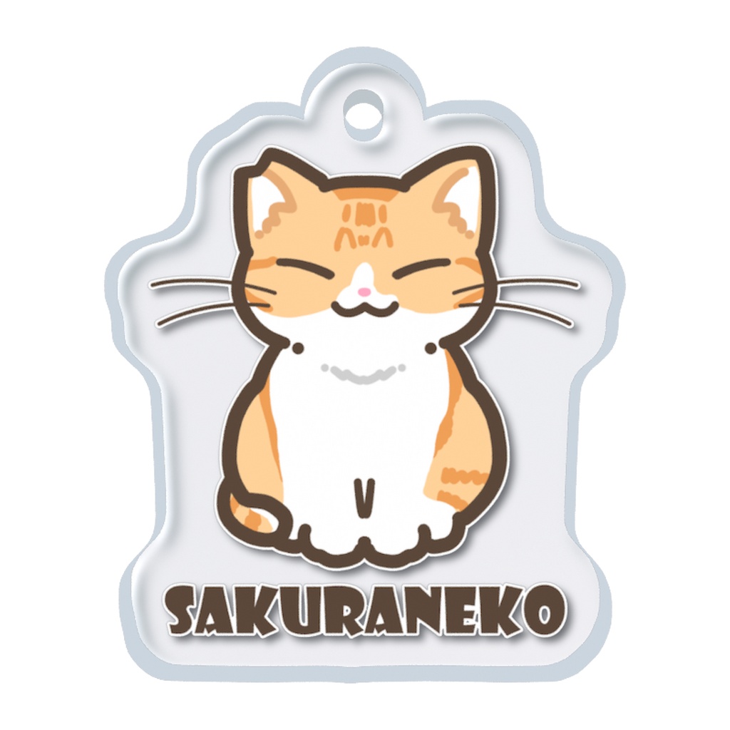 さくらねこちゃん めじるしチャーム