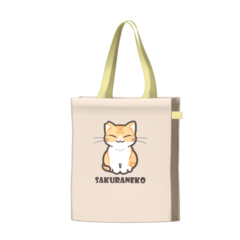 さくらねこちゃん　ツートンカラーバッグ