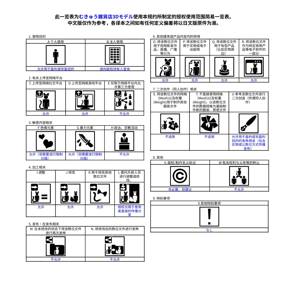 シンプルコットンアンダーウェア Ver. 1.0